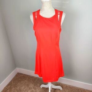 Ya LOS ANGELES WOMEN'S SHEATH SLEEVELESS SILK DRESS SIZE MEDIUM